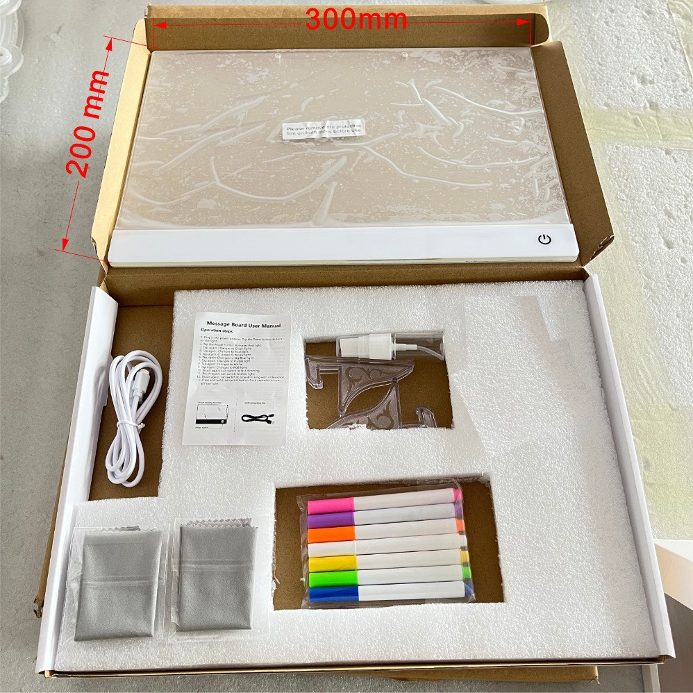 RGB Recargable Multicolor - 30*20cm