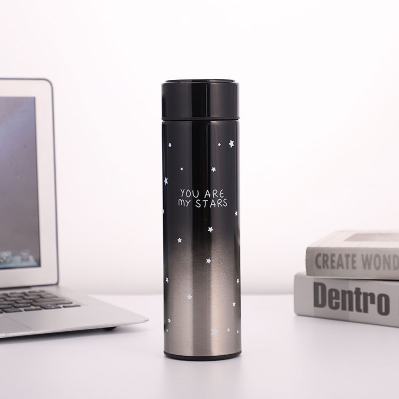 500Ml Smart Measuring Thermos Stainless Steel