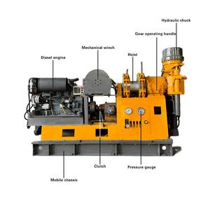 Hoge Kwaliteit Draagbare <span class=keywords><strong>Xy</strong></span>-3 Exploratie Kern Booreiland Waterput Boormachine Te Koop - Product Image 6