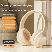 Auriculares Inalámbricos Bluetooth para Juegos con Micrófono con Reducción de Ruido y Funciones con Cable, Supraaurales/Circumaurales para Usuarios de Computadora, para Chicas