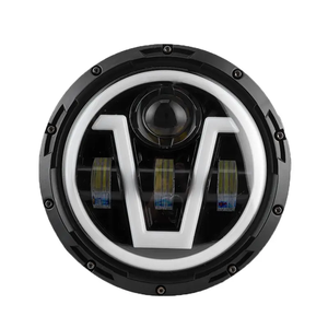 Faro LED H4 de 12V 65W, Temperatura de Color 6000K/6500K, 10000 Lúmenes, Ojos en Forma de V, Ajuste Universal para Autos y Motocicletas - Product Image 3