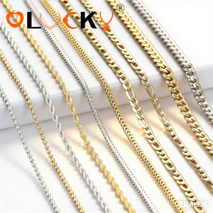 Fabricante <span class=keywords><strong>de</strong></span> Joyería Personalizada LUCKYJIU, Collares <span class=keywords><strong>de</strong></span> Acero Inoxidable con Baño <span class=keywords><strong>de</strong></span> <span class=keywords><strong>Oro</strong></span> <span class=keywords><strong>de</strong></span> 18k, Personalizados, <span class=keywords><strong>de</strong></span> Todo <span class=keywords><strong>Tipo</strong></span>, <span class=keywords><strong>para</strong></span> <span class=keywords><strong>Hombre</strong></span> y Mujer - Product Image 2