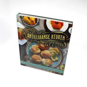 Offset Printing Hardcover Printed Cookbook, Custom Cheap Cookbook/cook Book / Recipe Book Printing