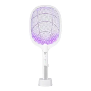 Raqueta eléctrica para mosquitos Malla de tres capas Mosquito Fly Swatter Circuito Mosquito Swatter