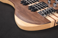 Guitare Basse Électrique WINZZ EBS725-3 5 Cordes avec Dos en Noyer, Finition Mate, Matériaux Érable et Épicéa, Prix de Gros Abordable