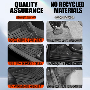 Venta caliente LHD RHD Todo tipo de clima personalizado de alta calidad 3D 5D TPE Alfombrillas de coche de lujo para BYD SONG <span class=keywords><strong>MAX</strong></span> L PRO <span class=keywords><strong>PLUS</strong></span> DMI EV 5/6/7- Seat - Product Image 3