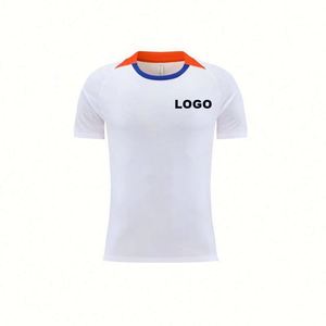 Uniforme de Fútbol Unisex para Adultos, Talla Grande, Manga Corta, Transpirable, de Secado Rápido, en Poliéster Blanco, Nuevo Modelo 2026, Kits Lisos para Personalizar con Logotipo de Equipo, Ropa Deportiva - Product Image 1
