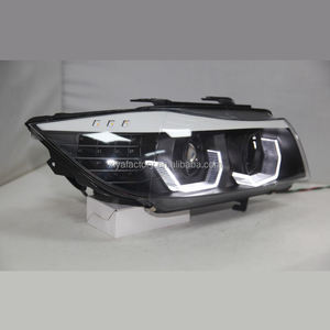 Mise à niveau des phares phares pour BMW E90 330I <span class=keywords><strong>320I</strong></span> 318I Led Angel Eyes Phare plug and play - Product Image 5