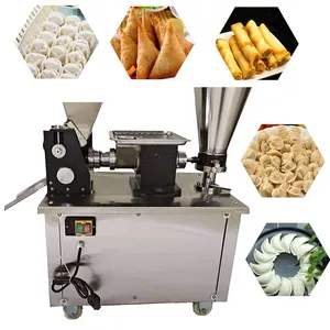 Máquina para hacer dumplings de acero inoxidable de alta producción, calidad asegurada de 220V/110V para restaurante, hogar y tiendas de bebidas y alimentos