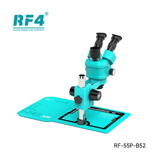 Microscopio Estéreo Trinocular con Zoom RF4 RF-55P-B52 6.5X-55X, <span class=keywords><strong>Base</strong></span> Grande a Prueba de Polvo <span class=keywords><strong>para</strong></span> Reparación de Teléfonos <span class=keywords><strong>Celulares</strong></span>, Actualización del 6555PRO - Product Image 3