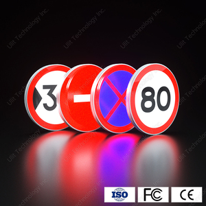 Segnali Stradali LED Riflettenti in Alluminio <span class=keywords><strong>di</strong></span> Alta Qualità Personalizzati per la Sicurezza Stradale - Product Image 2