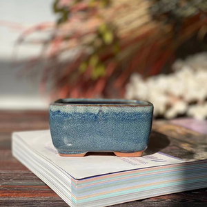 Pot de fleurs carré en céramique Pot de fleurs en céramique succulente respirante simple en pot de bureau - Product Image 3