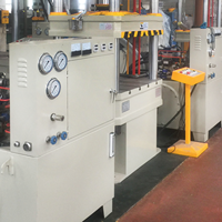 Prensa hidráulica de 4 columnas, metal, acero, embutición profunda, 200 toneladas