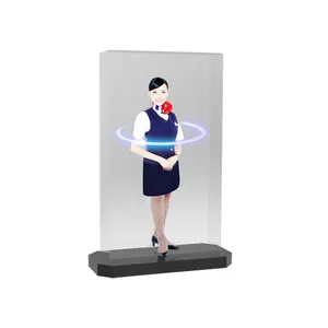 Projector 3D HD Holographic Film Holograms Show A Rear-Projection Transparent Film Holographic Window Film