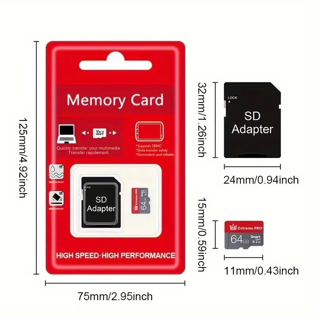 SD Card 4GB Class 10 CE Certified Plastic Material for Mobile Phone MP3 Car Camera & More