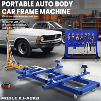 Machine portable de réparation de châssis de voiture en acier certifiée CE prix d'usine équipement de réparation de carrosserie automobile redressage de châssis