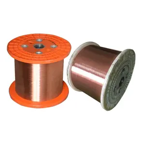 40 SWG 180 alambre de cobre redondo esmaltado de poliuretano soldable/película única