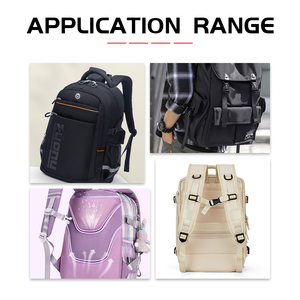 Sangle de sac à dos personnalisée de haute qualité, accessoires réglables, sangle de sac en métal robuste, boucles de déverrouillage rapide latérales - Product Image 5