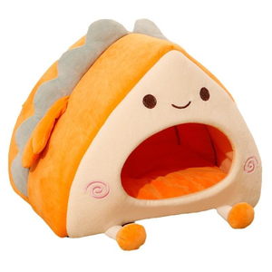 Cama para Gatos Plegable, Lavable, Ecológica y Cálida para Invierno, con Funda 100% Algodón para Mascotas Pequeñas - Product Image 5