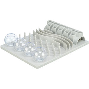 Planche d'activités pour chat 30 x 40 cm, jouet interactif blanc pour chats - Product Image 5