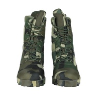 KMS Bottes Tactiques de Combat et d'Entraînement Camouflage Jungle, Grande Vente Personnalisable, Chaussures d'Extérieur Imperméables en Cuir, Bottes de Jungle pour Homme