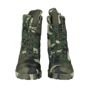 Kms Jungle Camouflage Tactische Gevechtstraining Laarzen Hot Sale Outdoor Waterdichte Schoenen Leren Jungle Laarzen Voor Mannen - Product Image 4