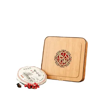 Star Packaging Luxury 100% Nature Rustic Bamboo Wood Crate Keepsake Bread Cooler Tissue Box Bin Storage Holder Box Bb-7010
