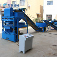 Ronglian Machinery 4-10 Eco machine pour la fabrication de briques Verrouillage écologique Manuel Clay Brick Machinery
