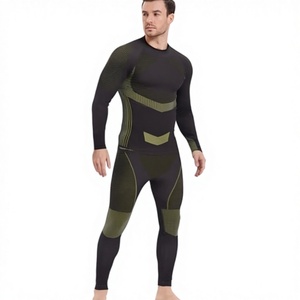 Combinaison de compression intégrale unisexe à col ras du cou, sans couture, en polyester respirant et extensible, avec bretelles réglables, pour le cricket - Product Image 2