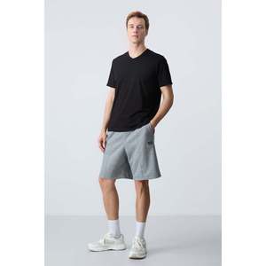Pantalones Cortos de Algodón Tommylife para Hombre, Corte Estándar, Gris Melange S, Casuales y Transpirables - Product Image 4