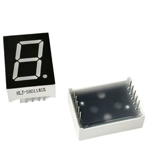 Afficheur LED à un chiffre de 0,8 pouce, haute luminosité rouge/blanc/bleu, anode/cathode communes (CC/CA) - Product Image 1