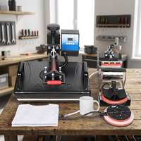 Presse à chaleur multifonction 5 en 1 pour sublimation, presse à chaleur numérique