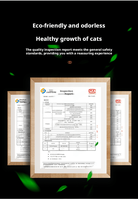 Villa pour chats d'intérieur moderne et écologique, sur mesure, grande, à 5 étages, en bois, pour plusieurs chats, avec cage à boutons, mobilier extérieur pour animaux de compagnie, usage public