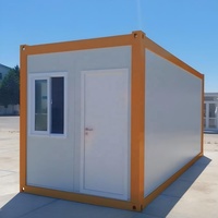 Casa Contenedor Modular de Bajo Costo, Desmontable y Prefabricada, para Campamentos de Trabajadores en Minas, Dormitorios y Oficinas