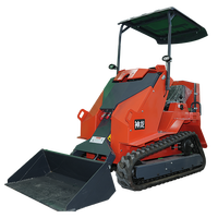 SN T390 Frontlader Mini-Dumper Kompaktlader mit Dieselmotor und Raupenantrieb für Warenhandling