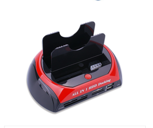 SATA HDD Docking Station W/Đầu đọc thẻ + Hub - Product Image 2