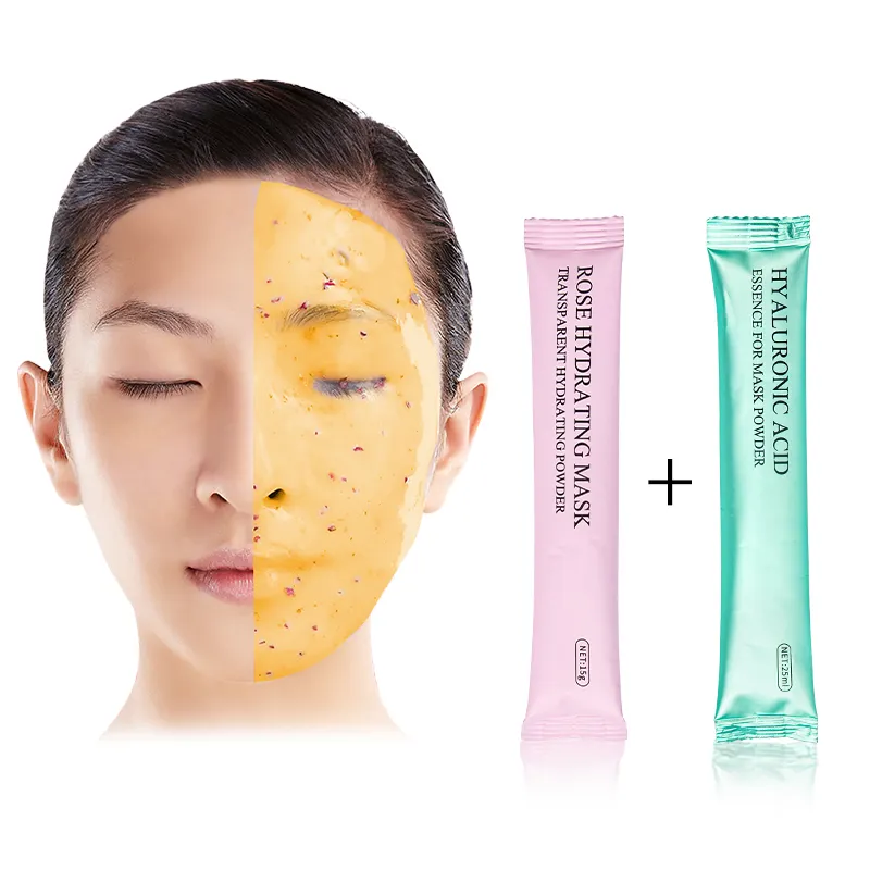 Bán Buôn Nhãn Hiệu Riêng Tự Nhiên Hữu Cơ Làm Sáng Làm Sạch Peel Off Rose Mặt