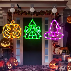 Lustre LED fantaisie à ventouse pour fenêtre, idéal pour Halloween, la décoration de bars et de tables à la maison - Product Image 5