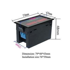 Multímetro Digital AC 80-300V 100A, Medidor de Voltaje y <span class=keywords><strong>Amperaje</strong></span>, Frecuencímetro 45.00-65.00Hz, Probador de Voltaje y <span class=keywords><strong>Amperaje</strong></span> CA, Monitor con Pantalla LED - Product Image 4