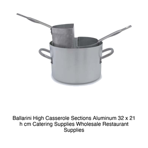 Casserole en aluminium profonde Ø 32 cm H 21 cm Ballarini - Product Image 2