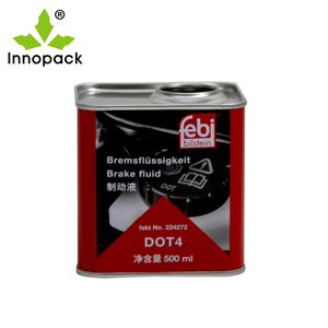 <span class=keywords><strong>Bidon</strong></span> d'huile moteur vide avec poignée en métal et bouchon à vis - Product Image 5