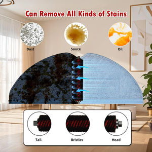 Pour Roborock <span class=keywords><strong>S7</strong></span> Maxv <span class=keywords><strong>Ultra</strong></span> <span class=keywords><strong>S7</strong></span> <span class=keywords><strong>Pro</strong></span> <span class=keywords><strong>Ultra</strong></span> <span class=keywords><strong>Robot</strong></span> <span class=keywords><strong>aspirateur</strong></span> accessoires vadrouille filtre Hepa sac à poussière brosse latérale principale nettoyage brosse roulante - Product Image 4