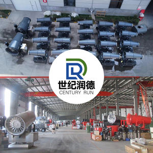 Qingdao Usine Vente Directe Brouillard Canon Machine Éoliennes Poussière Brouillard Canon - Product Image 5