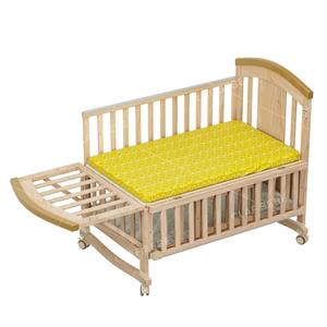 CLAF <span class=keywords><strong>BEBE</strong></span> Berceau en bois pour bébé avec fonctions multiples Grand lit assemblé pour enfant avec bascule et berceau Caractéristiques - Product Image 1