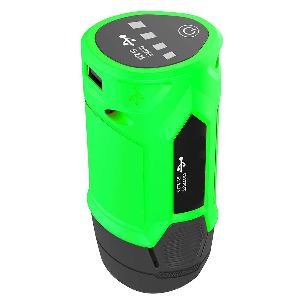 Портативный внешний аккумулятор с USB-лампой, Высококачественная Беспроводная зарядка аккумулятора