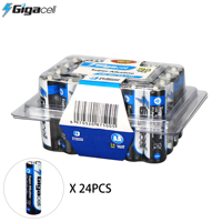 Service OEM, couleur/logo personnalisés, piles alcalines AA LR6/AM3 1,5 V pour balance électronique, souris, lampes de poche