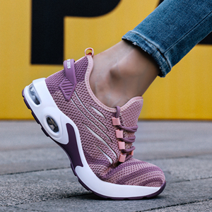 GUYISA <span class=keywords><strong>scarpe</strong></span> di sicurezza da lavoro da <span class=keywords><strong>donna</strong></span> resistente Anti-foratura traspirante in Mesh antiscivolo ammortizzato leggero protezione del piede in PU - Product Image 5