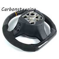 Modifications intérieures pour Porsche, volant personnalisé en fibre de carbone pour Porsche 991 Carrera S Cabriolet Turbo-S GT3, accessoires de mise à niveau