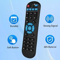 Télécommande de remplacement pour Android TV Box compatible avec T95Z Plus T95K T95V T95U PRO T95 H616 T95 T95Q T95W HK1 MX10 X88 X96 TX6 H50