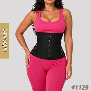 Corset Lingerie pour Femme, Vêtement Amincissant et Sculptant le Corps, Bustier Corset, Body Shaper Amincissant Taille et Abdomen, Corset Gothique, Haut Corset - Product Image 1